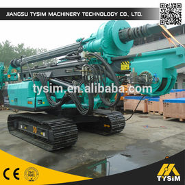 Khung gầm Máy xúc 320D đáng tin cậy Máy khoan cọc KR125C, Máy khoan lỗ khoan Max.