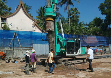 28m Drilling Depth Well Hydraulic Rotary Boring Piling Rig Machine With 8~30 Rpm Rotation Speed KR80A