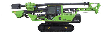 28m Drilling Depth Well Hydraulic Rotary Boring Piling Rig Machine With 8~30 Rpm Rotation Speed KR80A