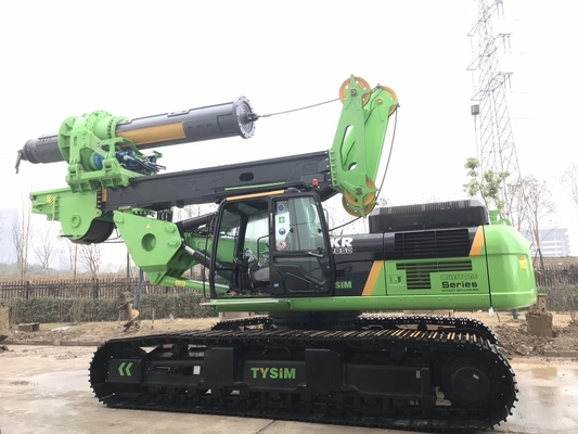 Máy khoan quay đường kính 2500mm Máy khoan hầm đóng cọc thủy lực 80M KR285C