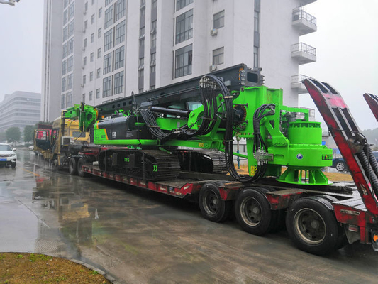 Máy khoan cọc Kr300es Lỗ khoan di động Lỗ đất 2000mm