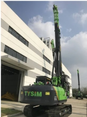 Máy đóng cọc thủy lực Tysim Kr90c / Thiết bị quay 1200mm