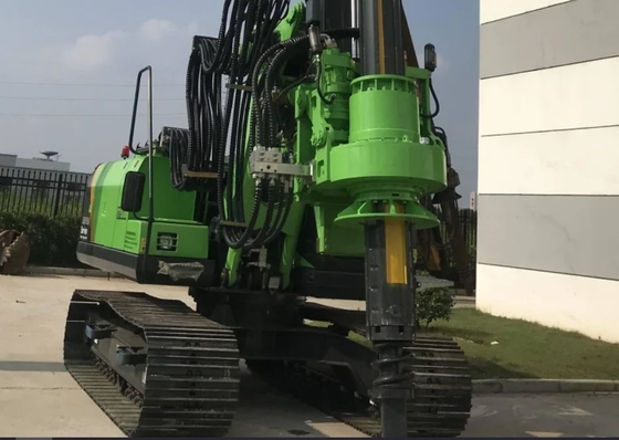 Máy đóng cọc thủy lực Tysim Kr90c / Thiết bị quay 1200mm