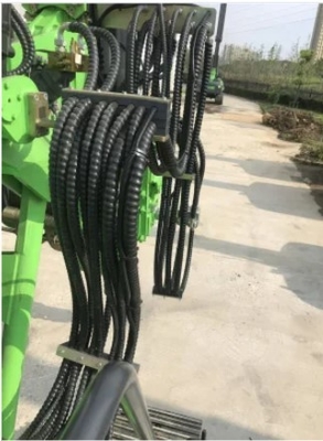 Máy đóng cọc thủy lực Tysim Kr90c / Thiết bị quay 1200mm