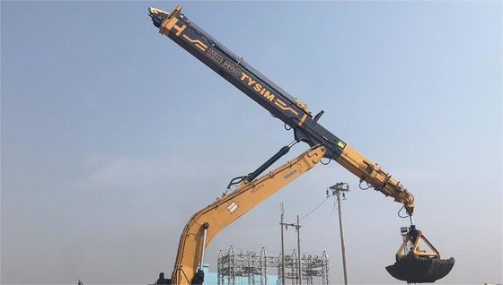 Bộ phận đính kèm máy xúc Thiết bị xây dựng cánh tay kính thiên văn Công cụ khoan 22490mm
