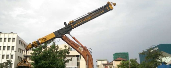 Bộ phận đính kèm máy xúc Thiết bị xây dựng cánh tay kính thiên văn Công cụ khoan 22490mm