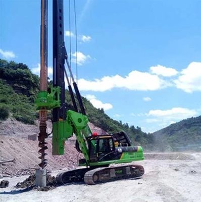 Máy khoan cọc nhồi bê tông quay Tysim Máy khoan dây chuyền thủy lực cầm tay KR60C
