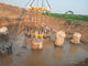 30MPa 280kN concrete Hydraulic Pile Breaker , cropper foundation pile machine