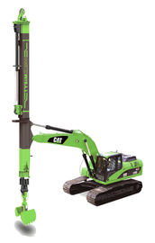 Max. Digging Dradius 6430 mm Excavator Telescopic Arm Construction Machine Parts  Customized KM260