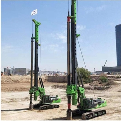 Độ sâu khoan 83m Máy quay đống đường kính 2500Mm Mô-men xoắn 360 KN.M KR360c Máy quay đống