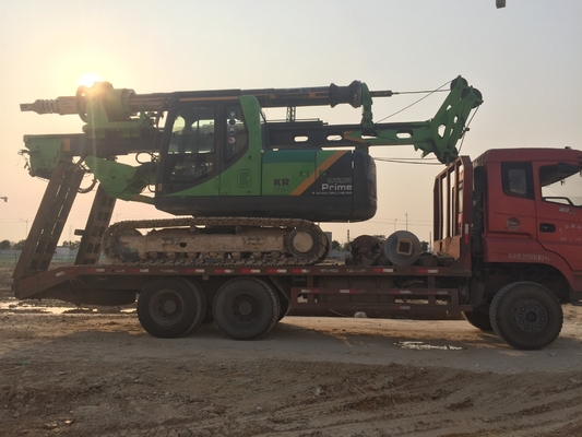 Cummins F3.8 Rotary Piling Rig 2200rpm 100kN Crowd Cylinder Đẩy lực Rotary Piling Rig