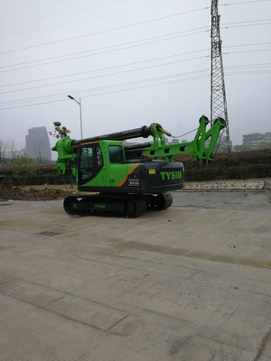 Cummins F3.8 Rotary Piling Rig 2200rpm 100kN Crowd Cylinder Đẩy lực Rotary Piling Rig