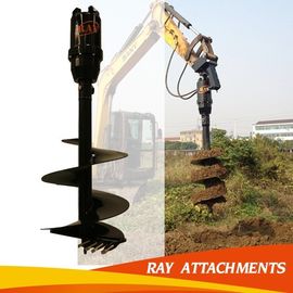 Tungsten Hydraulic Earth Auger For Tractor / Gearbox Hydraulic Earth Drill For Drilling Rig Parts
