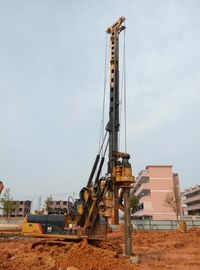Công trình móng giàn đóng cọc thủy lực TYSIM KR90C Max.