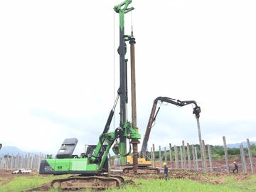 KR150C CAT Chassis High-Performance Hydraulic Piling Rig cho nền tảng đống vững chắc và bền