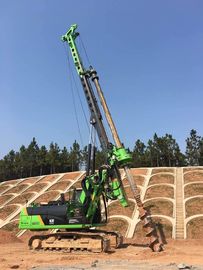 Máy khoan Borewell với phụ kiện khoan 318D cho xây dựng đường sắt Max.