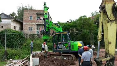 Máy đóng cọc thủy lực mini linh hoạt Mô men xoắn cực đại 40kN.M Max.