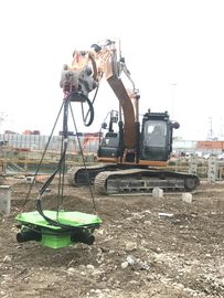 Máy cắt cọc vuông tốc độ cao Máy cắt cọc thủy lực TYSIM KP400S Đường kính cọc 250-400 mm