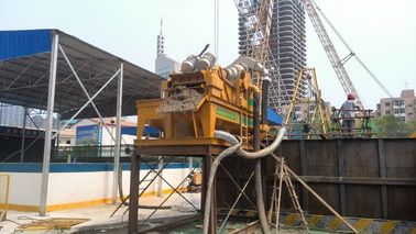 Máy khoan bùn khoan khai thác RMT200 Máy đóng cọc khoan nhồi mini Máy cắt bùn Desilter Điểm cắt 0,06mm