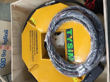 Máy cắt cọc thủy lực lắp ráp nhanh KP380A Thuận tiện hơn để vận chuyển Áp suất tối đa 600 kN Hành trình đám đông 180 mm