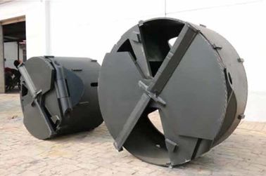 Rock Foundation Drilling Tools / Lat Drilling Bucket For Bored Pile