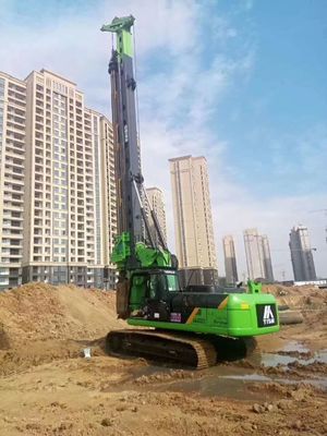 KR150C CAT Chassis High-Performance Hydraulic Piling Rig cho nền tảng đống vững chắc và bền