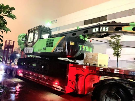 Giàn khoan móng / Giàn đóng cọc thủy lực 43M Chiều sâu 1.3M Máy khoan móng Dia