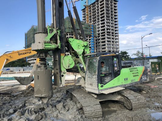 KR125A 43 m Thiết bị cọc khoan nhồi liên thanh Kelly Bar Max. đường kính khoan 1300 mm