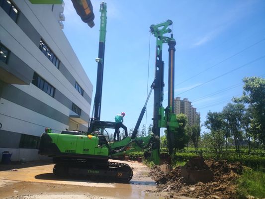 KR60A TYSIM giàn quay thủy lực cho xây dựng đường cao tốc Max.