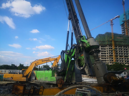KR125A 37 m / 43 m Đường kính sâu 1300 mm Máy đóng cọc quay