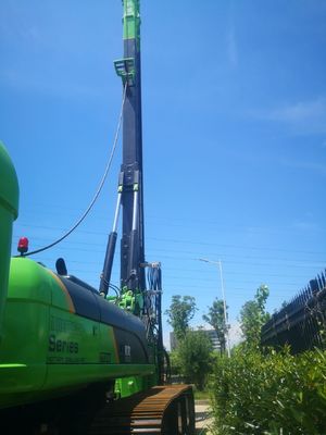 KR285C Đường kính 22KN quay 2500 mm Máy đóng cọc Max.