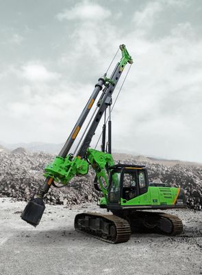 Máy đóng cọc quay thủy lực KR110D cho xây dựng điện Max. đường kính khoan 1200 mm