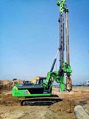 Máy đóng cọc thủy lực KR150C cho độ sâu 52m Đường kính 1500mm Máy đóng cọc khoan nhồi Mô-men xoắn 150 kN.m