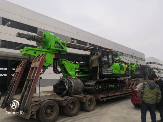 Giàn khoan móng / Giàn đóng cọc thủy lực 43M Chiều sâu 1.3M Máy khoan móng Dia