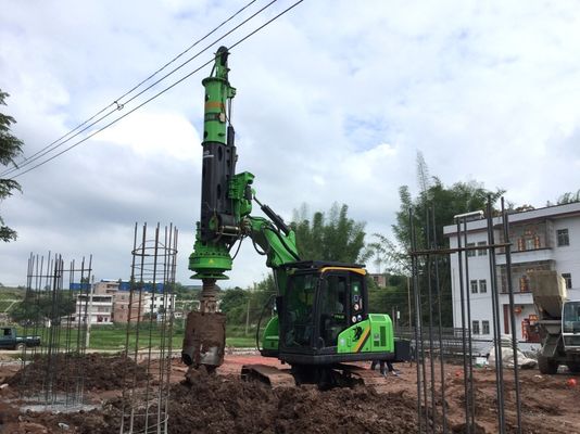 Máy đóng cọc thủy lực mini linh hoạt Mô men xoắn cực đại 40kN.M Max.