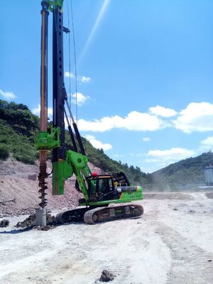 Máy đóng cọc thủy lực mô men xoắn Tysim Kr220c 220 kN.m cho Máy khoan lỗ khoan sâu 2m Dia 68m