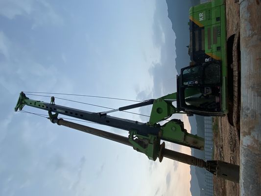 Máy khoan quay thủy lực TYSIM KR300C với độ sâu khoan 54m Đường kính 2500mm và mô-men xoắn 320 kN.m để đóng cọc móng sâu