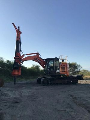 KR50C Độ sâu 24m Giàn đóng cọc quay / Thiết bị khoan cọc tiết kiệm năng lượng Max.