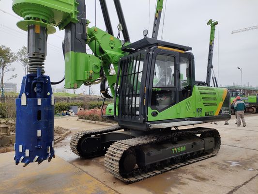 Vận chuyển tổng thể nhỏ Máy đóng cọc 1200 mm Máy khoan máy khoan Max. yên tâm mô-men xoắn 60 kN.m