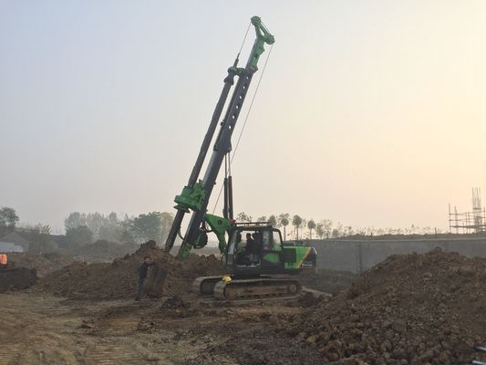 Xây dựng xây dựng Máy đóng cọc thủy lực KR80A / Thiết bị đóng cọc Max.