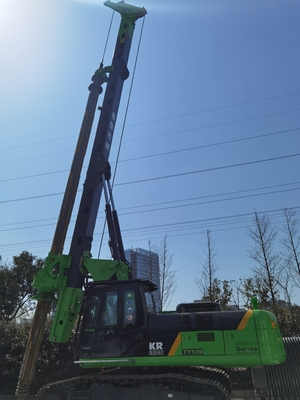 Máy đóng cọc thủy lực đường kính 1500mm Caterpillar Điều khiển điện