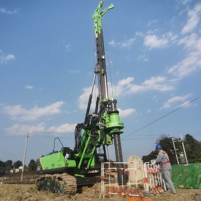 Máy cọc thùng với khoảng trống 5,6 m 125 kN.m và động cơ EU Stage V cho khoan nền tảng đô thị