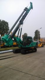 Máy đóng cọc điều khiển từ xa với lực kéo tối đa 100kN và chất lượng máy tổng thể 48T dùng cho khoan móng hạng nặng