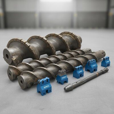 Công cụ khoan nền tảng với đường kính 600-3000 mm và người giữ công cụ Betek BHR03, BHR47 cho các dự án xây dựng