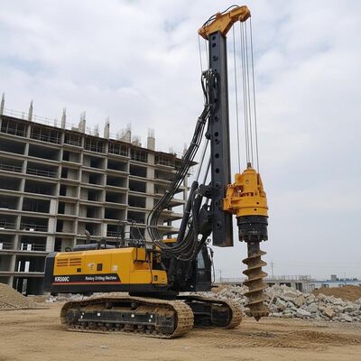 Máy khoan quay KR300C với độ sâu khoan 54m 320 kN.m Mô-men xoắn và đường kính khoan 2500mm cho nền tảng cao tầng