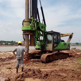 Máy đóng cọc quay thủy lực Cummins KR150 Khoan Đường kính 1500mm Độ sâu 52m
